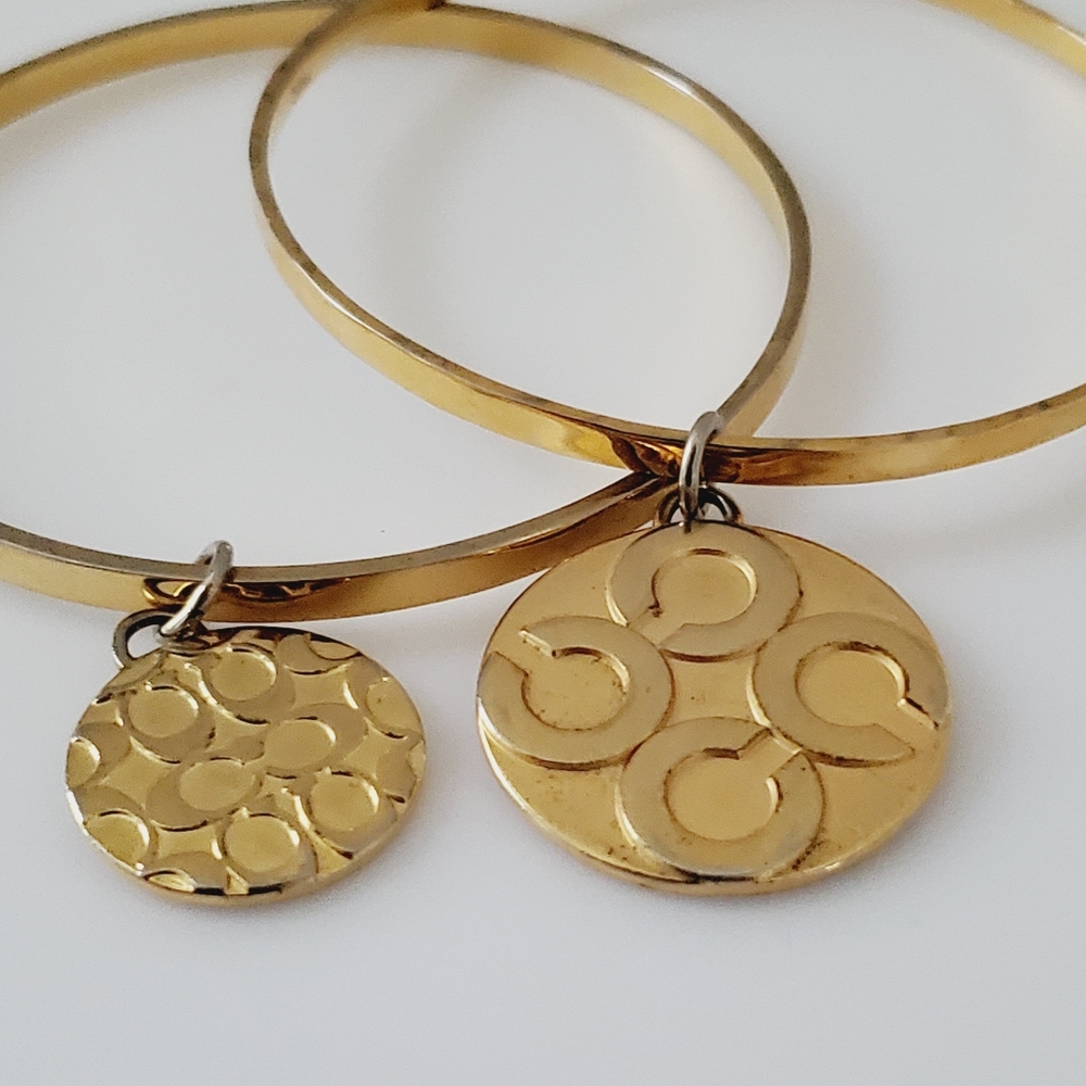 Coach Bangle Bracelet Set - image 1